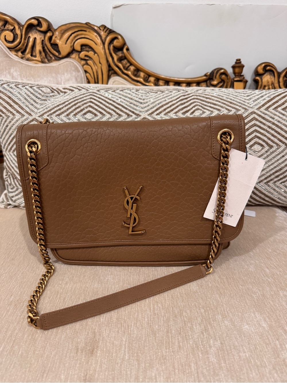 Saint Laurent NIKI LARGE IN GRAINED LAMBSKIN
